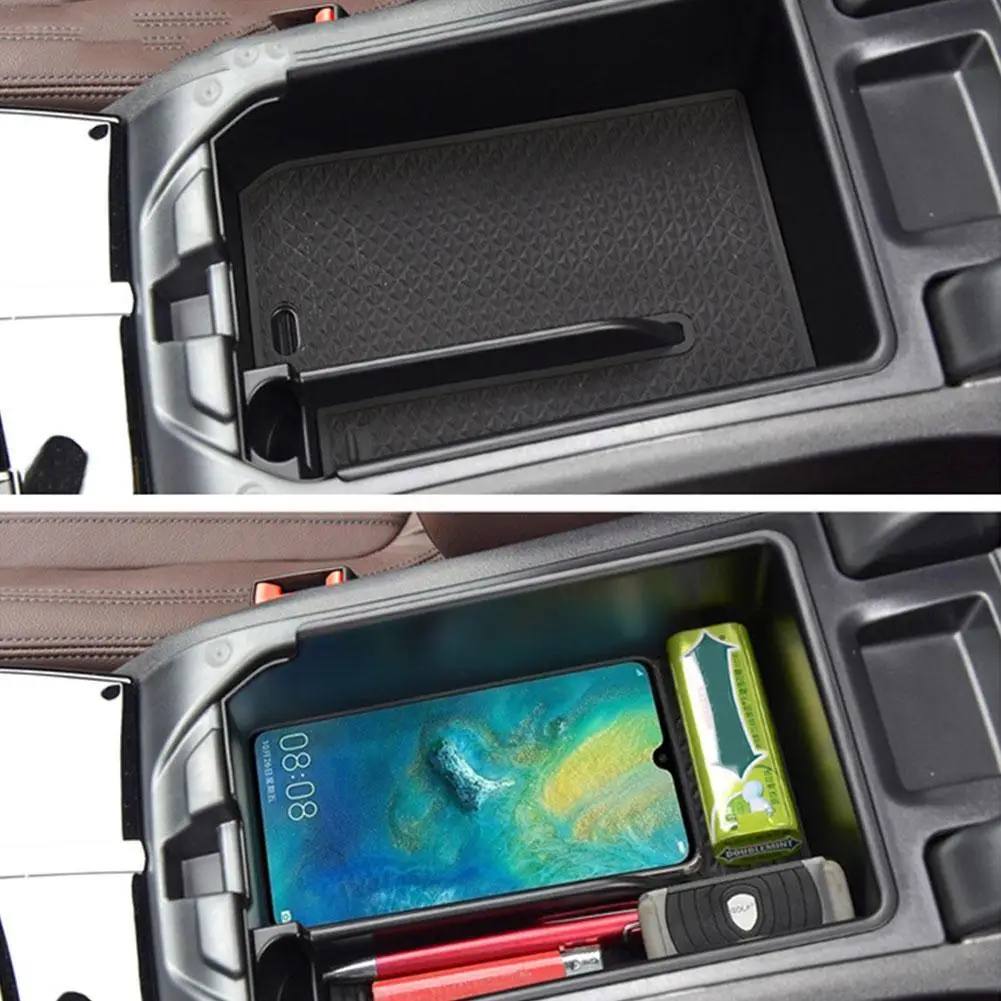 

Двойная коробка для хранения центральной консоли, органайзер для BMW X3 G01 X4 G02 2018 2019 2020 2021 G3M7