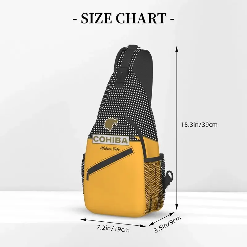 Cohiba Habana Cuba нагрудная Сумка-слинг с сигарами индивидуальный рюкзак через плечо
