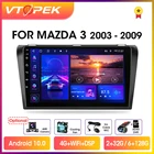 Автомобильная Мультимедийная система Vtopek, мультимедийный проигрыватель на Android 10,0, с 9 