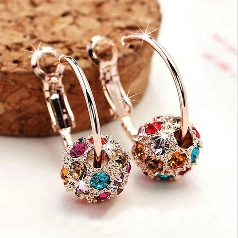 

Trend Fashion Earrings Zircon Pendant Earrings Shiny Earrings for Women's Wedding Betrothal Bride Jewelry Birthday Gift New