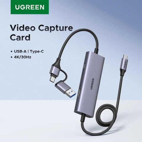 UGREEN Карта захвата видеосигнала HDMI