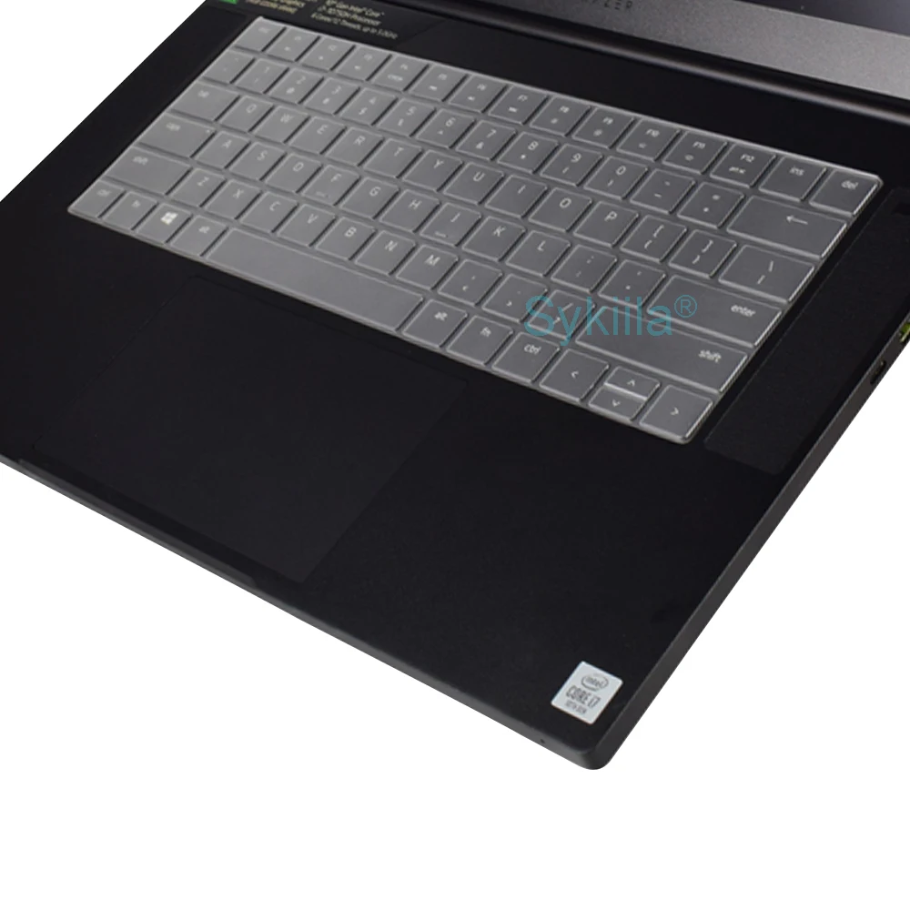Фото Силиконовая защитная накладка на клавиатуру для Razer Blade 15 16 17 18 Pro Stealth Book 13 14 RZ09, 2025 2023 2022 2021 №4