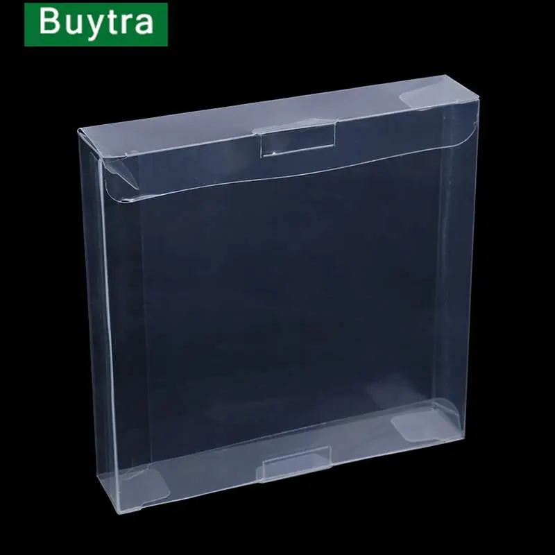 Hot sale 10PCS/lot for GB GBA GBC Box Clear Plastic Box Protectors Sleeve Video Game Boxed