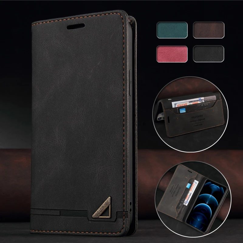 

Magnetic Wallet Flip Cover Case For Xiaomi Redmi Note 9S Note9 S 9 Pro 9pro Max 9T Note9S Cover Anti-theft Leather Phone Bags