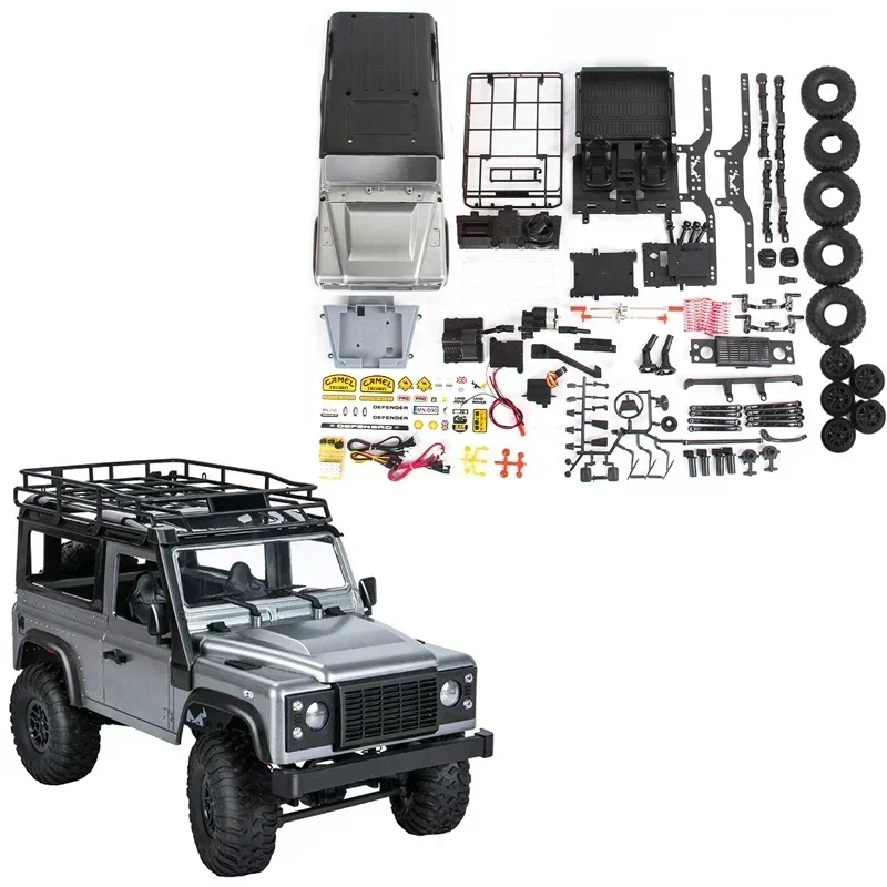 RBR/C MN99SK Four-Wheel Drive 4WD Off-Road Climbing Car Upgrade KIT Version Turn Signal Remote Control RC Toys Model