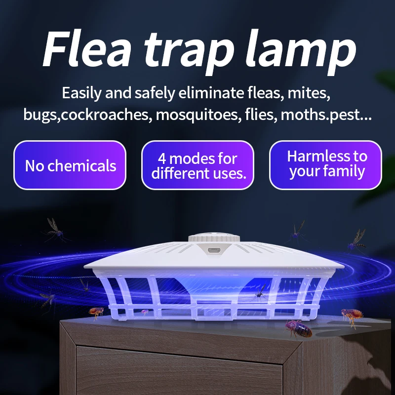 

Flea traps household flea trapping lamps pets clearing fleas indoor trapping pests killing cockroaches lighting luring mosquitoe