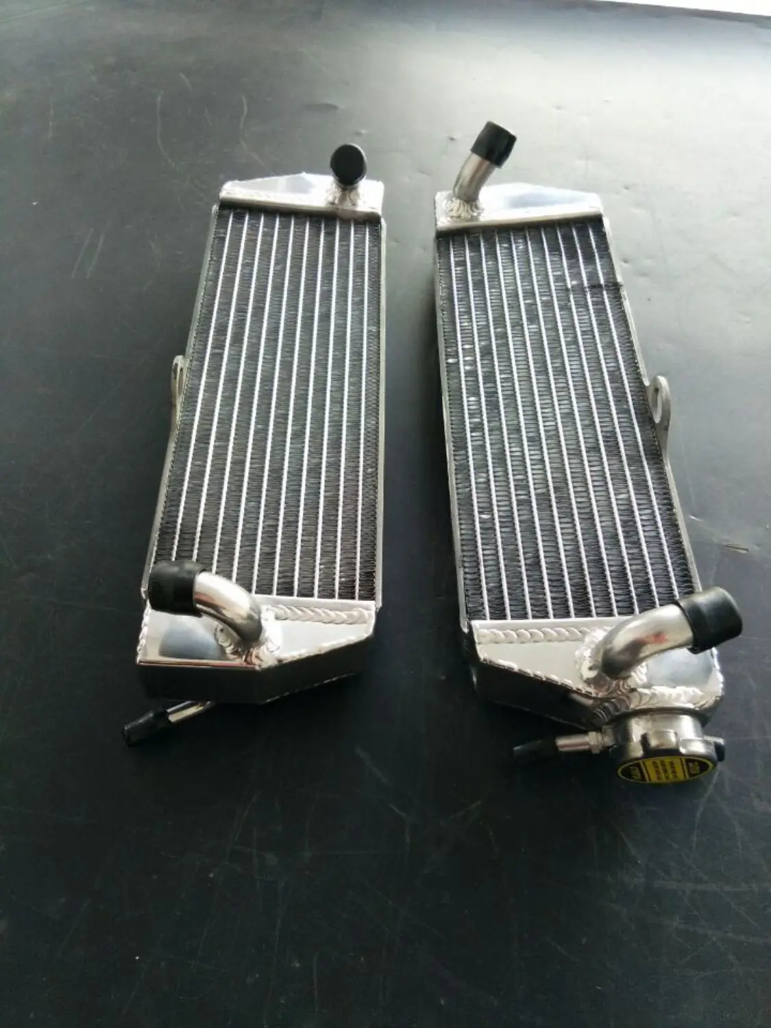 For 2001-2004 HUSQVARNA TE570 TE 570 Aluminum Radiator Cooler Cooling Coolant 2001 2002 2003 2004