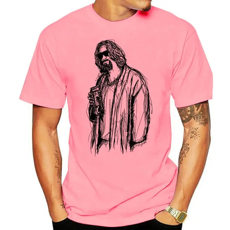 Большая художественная футболка Lebowski Jeff Bridge женские футболки всех размеров?