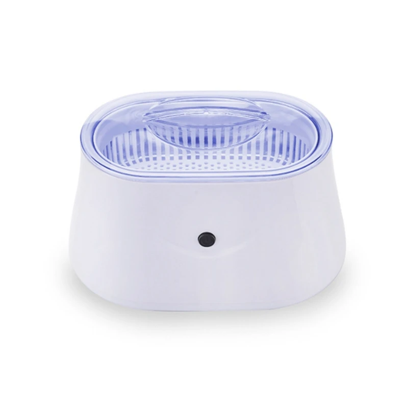 

Ultrasonic Jewelry Cleaner For All Jewelry Professional Ultrasonic Cleaner Machine Rings Eyeglasses Cleaner Tool US Plug