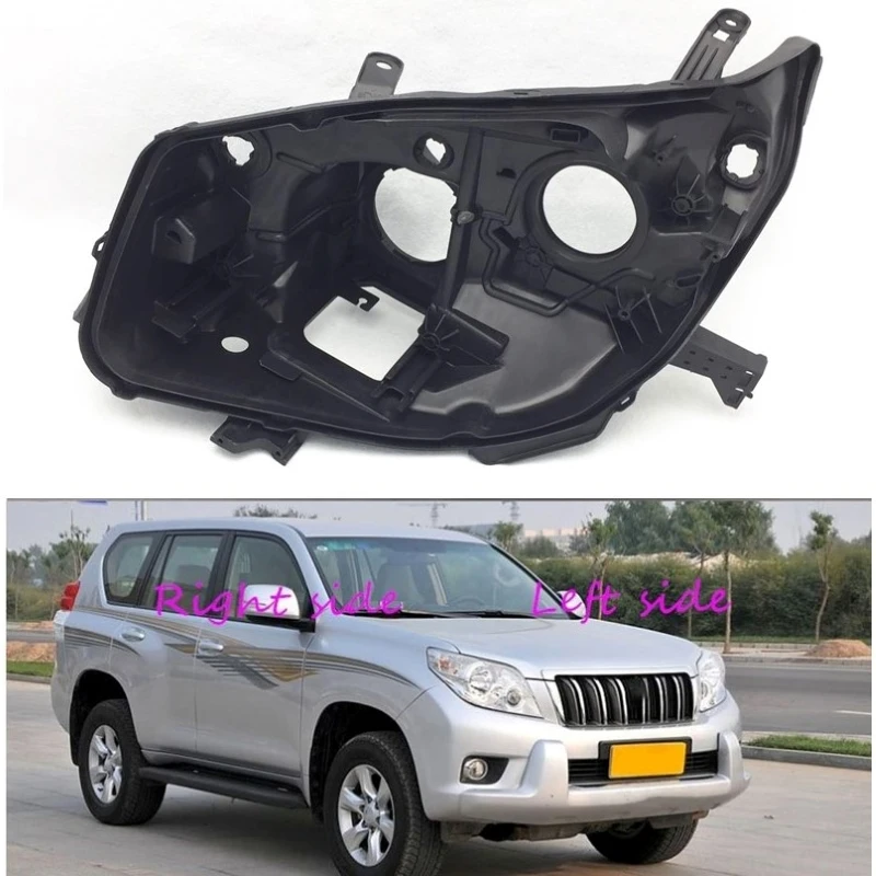 

Headlight Base for Toyota Prado 2010 2011 2012 2013 Headlamp House Car Rear Base Front Auto Headlight Back House