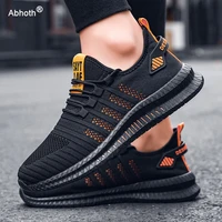 abhoth running shoes comfortable light casual mens sneaker breathable non slip wear resistant outdoor walking men sport shoes