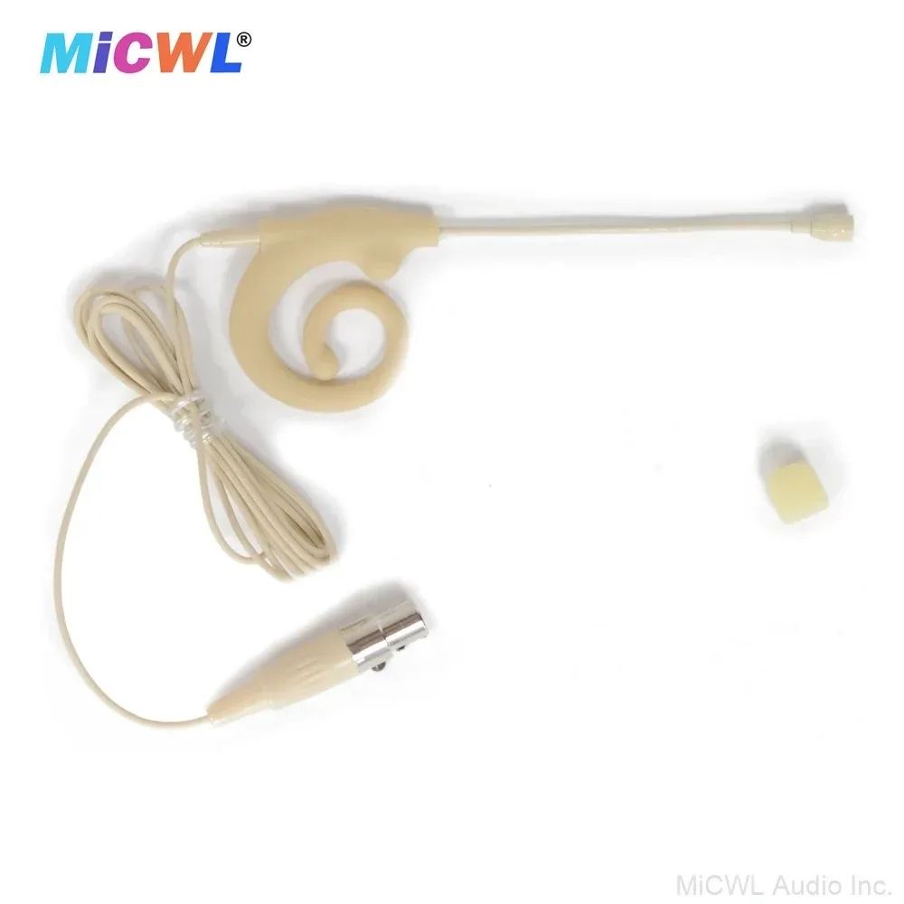Фото Профессиональный микрофон-гарнитура SLX8 Snail Earset для Shure PGX BLX SVX ULX SLX UR4D TA4F, миниатюрный передатчик Bodypack, подвесной микрофон №4