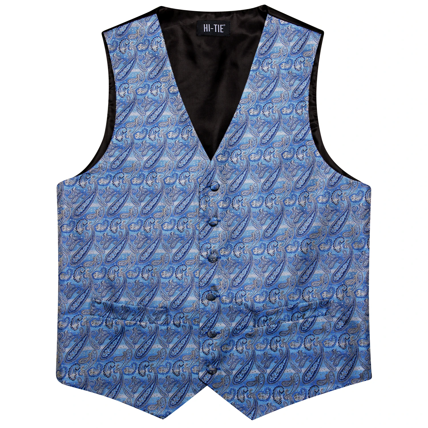 Рисунок 3 - Привет галстук синий серый мужские