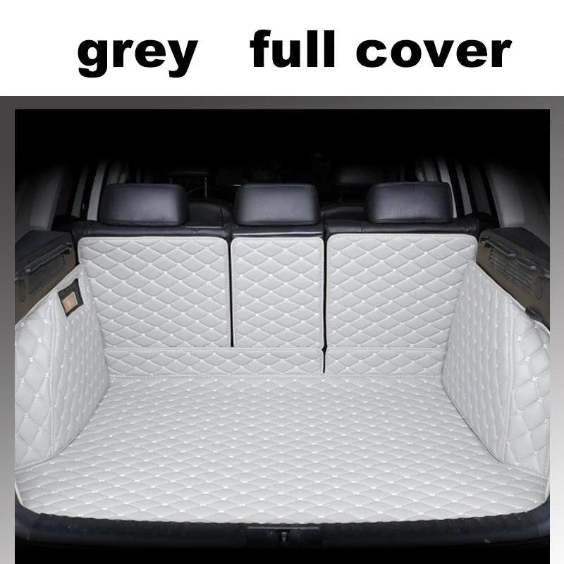 

Коврики для заднего багажника автомобиля для Hyundai Santa Fe TM 2019 2020 2021 2022 2023, 5 сидений, автомобильные матовые коврики для салона, LWB версия, автомобильные аксессуары