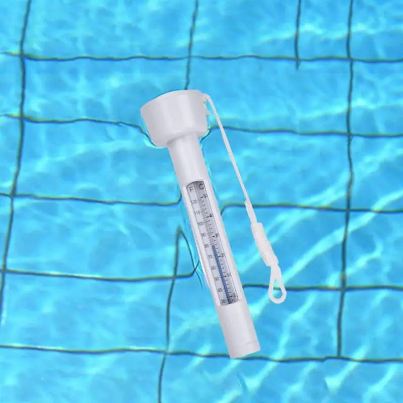 

Water Thermometer Swimming Pool Portable Water Temperature Meter 0 to 50℃ Pool Temperature Gauge Practical Floating Meter