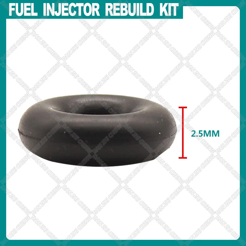 100 шт. резиновое уплотнение топливной форсунки 16 8*6 6*2 5 мм для Toyota RAV4 Avensis 1AZFSE 23250-28030