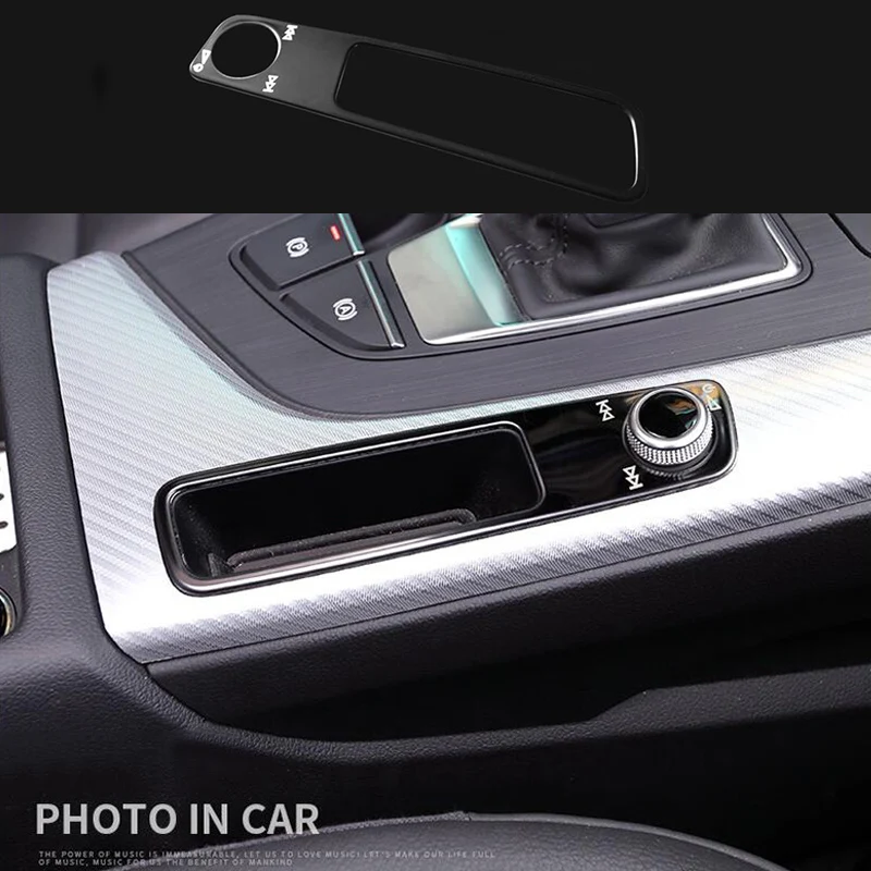 

Автомобильные аксессуары из нержавеющей стали, регулируемая панель для Audi A4 B9 17-18 и A5 2018