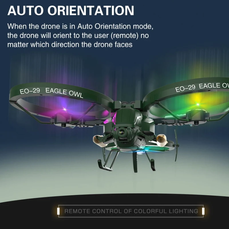 Квадрокоптер с камерой Wi-Fi FPV 4 оси 6 каналов