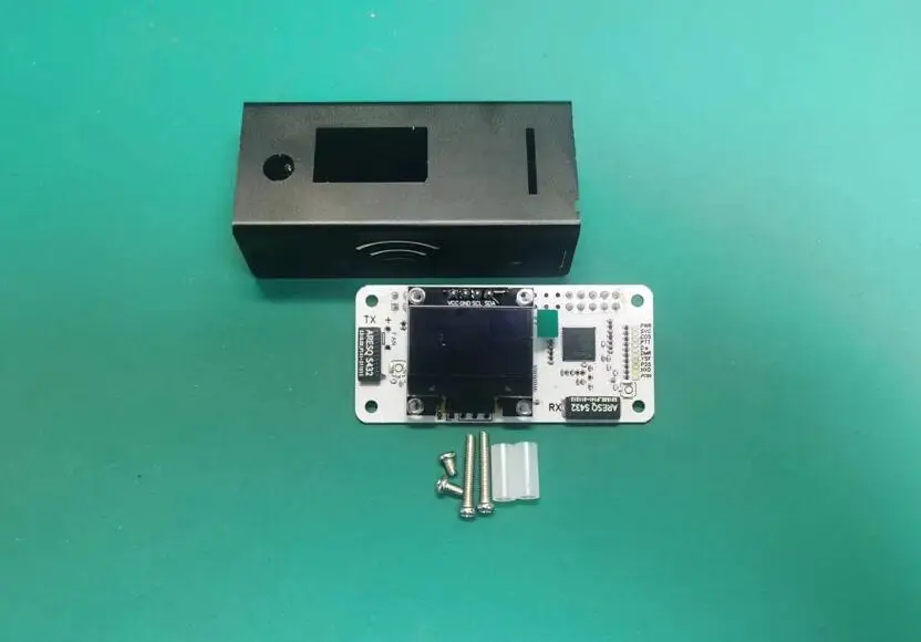 Дуплексная плата точки доступа MMDVM UHF VHF + OLED + Встроенная антенна + чехол с поддержкой P25 DMR YSF для Raspberry Pi Zero W 0W 2w 3B 4B