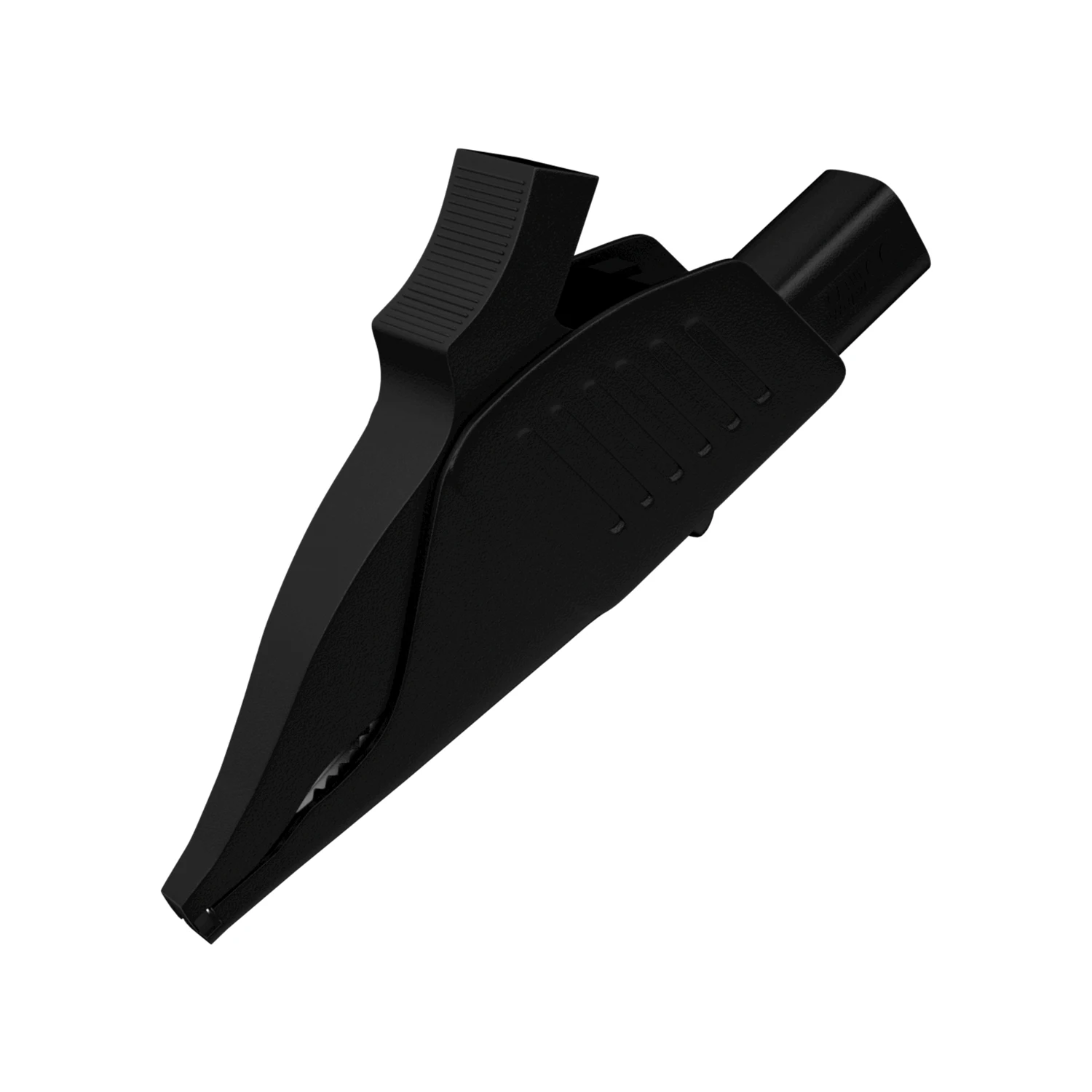 Сверхмощные зажимы типа «крокодил» QSS, полностью изолированные безопасные зажимы типа «крокодил» с разъемом типа «банан» 4 мм для электрических испытаний Q.60042