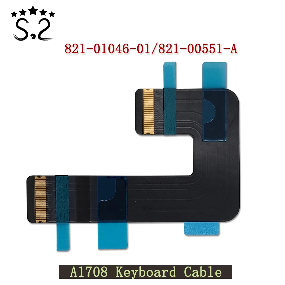 

Оригинальный кабель для клавиатуры A1708 для Macbook Pro Retina 13,3 дюйма клавиатура Flex 821-01046-01/821-00551-A 2016-2017 года