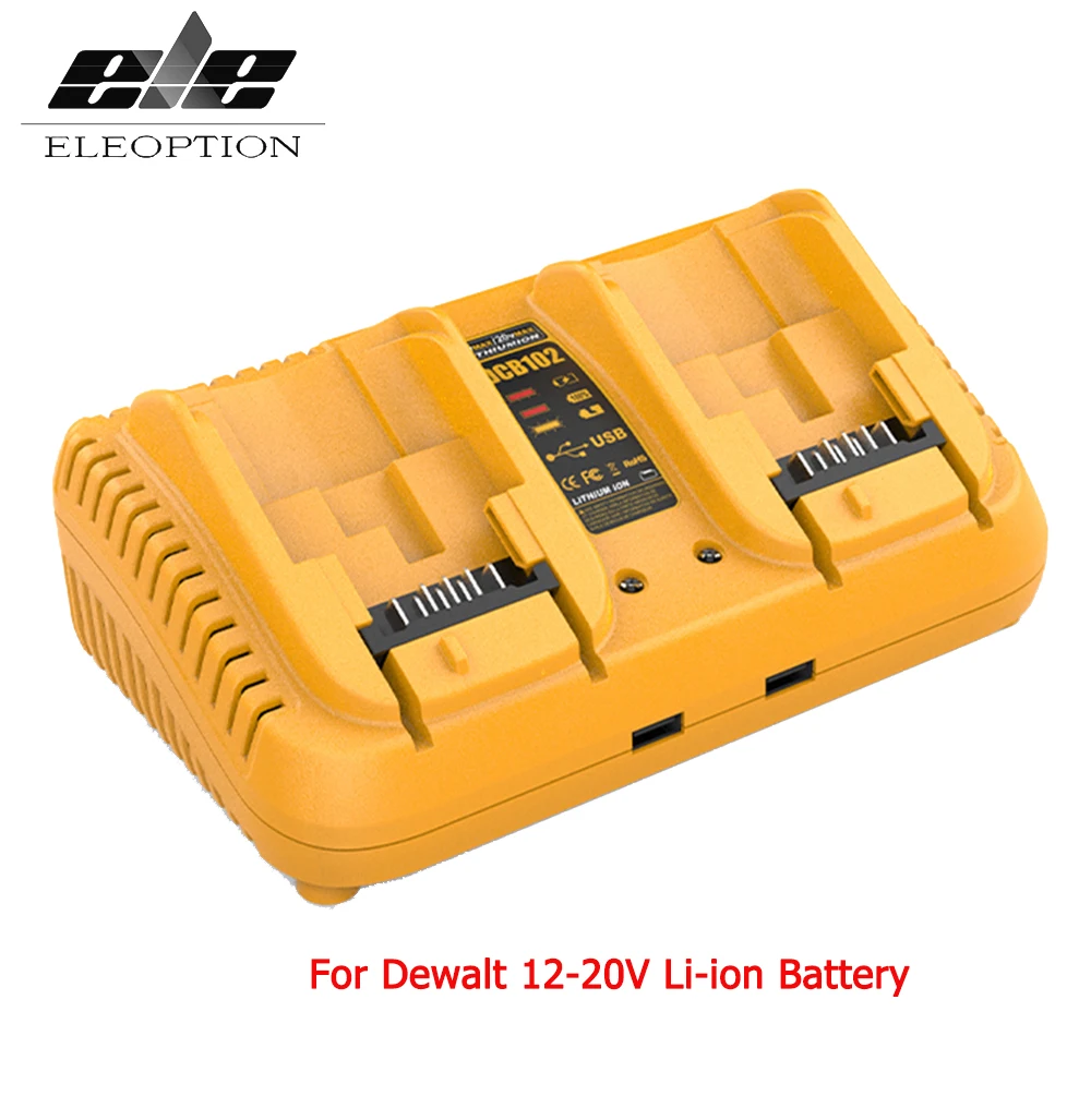 DCB118 DCB102 battery charger for Dewalt Battery 12V 14.4V 1