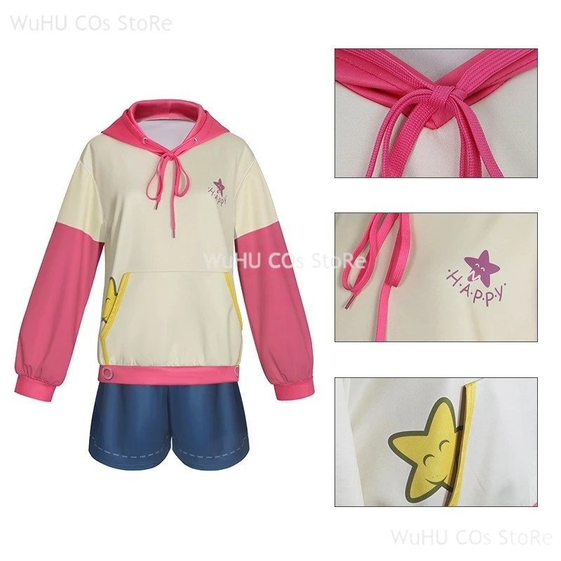 Игровой проект Sekai Colorful Stage! Ootori Emu Косплей Костюм Повседневный Толстовка Парик