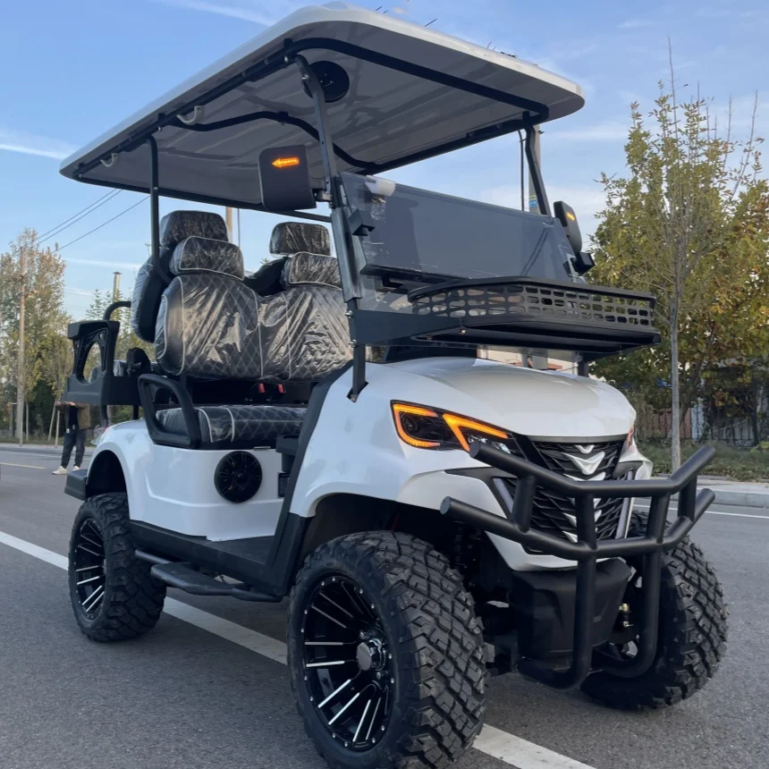 Одобренная CE литиевая батарея Club Golf Cart Модель E Боковое зеркало с поворотным