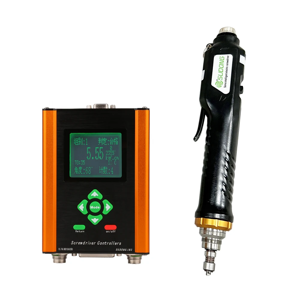 

Smart Tightening Low Torque Servo Transducerized Screwdriver For Industry Solutions SD-NC30L-A