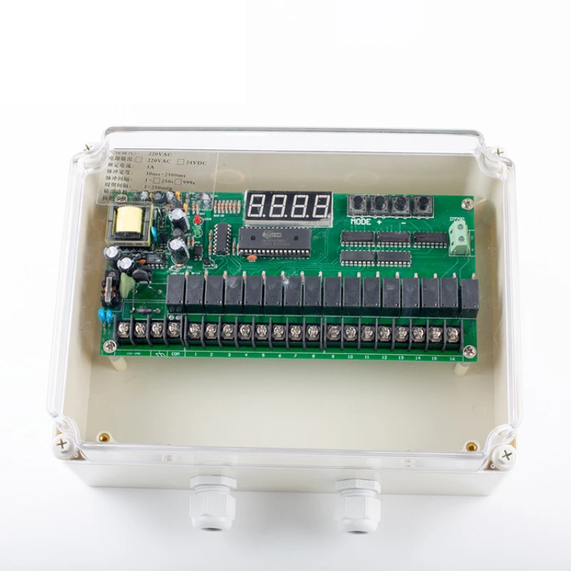 

series AC220V Pulse Jet Controller For Bag Filter Dust Control Pulse Controller Pulse Valve Timer