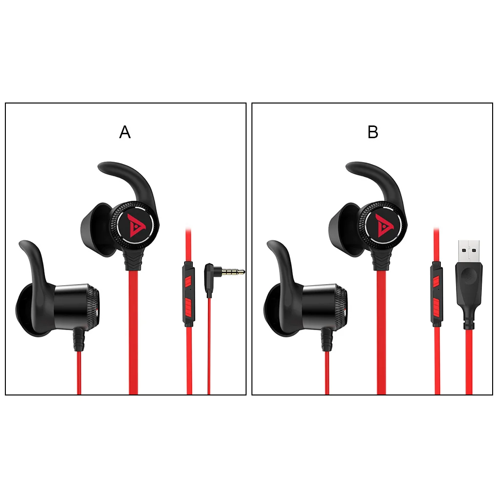 

Wired Earphone Microphone Portable Headphone Noise Reduction Omnidirectional Mic Exercise Ergonomic Headset 3.5mm