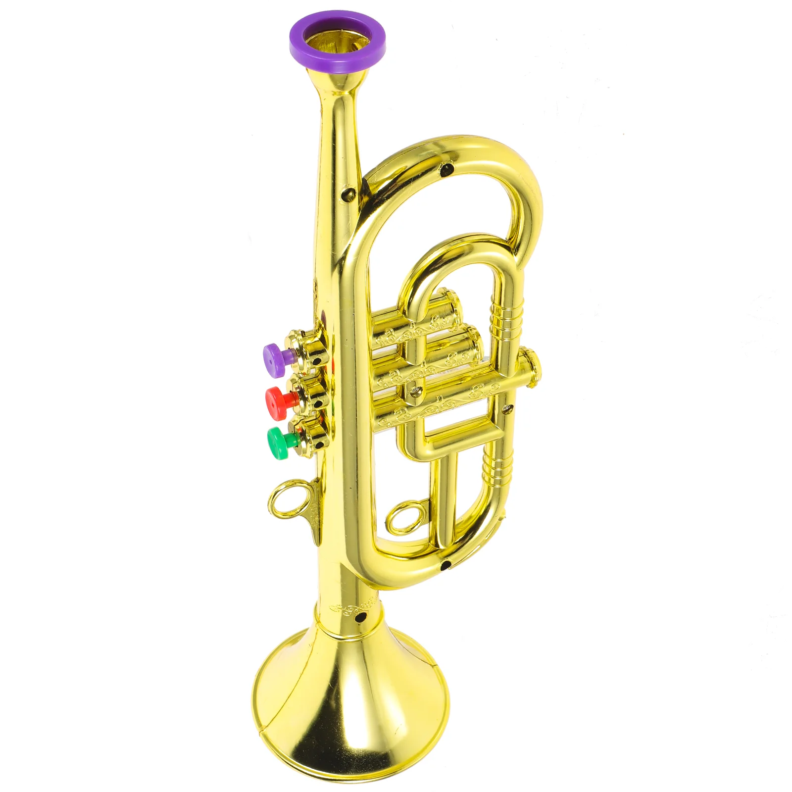 

Musical Instrument Props Model Instruments Toy Boy Toys Baby Kids' Interesting Plaything Trumpet for