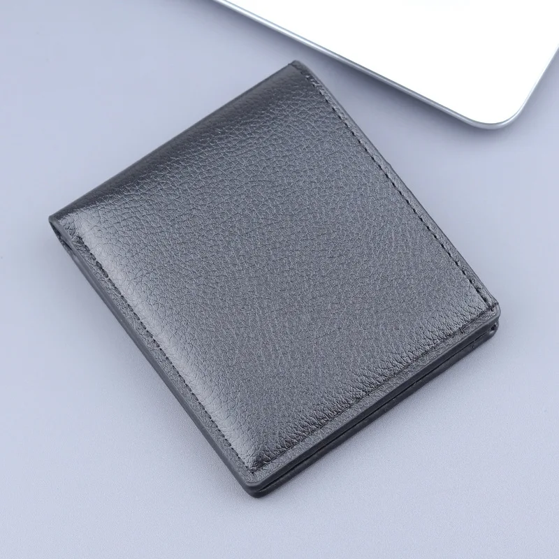 

Men's Short Type Purse Men's Wallet Men's Money Clip Purses Coin Black Purse Luxury Wallet Storage Bag ID Credit Card Holder