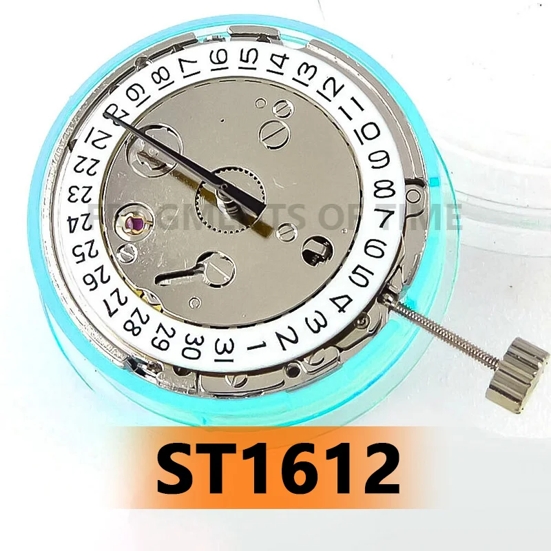 Фото ST1612 Автоматический механизм 21 драгоценный камень Белая дата 3H TY2806 Механический механизм наручных часов №1