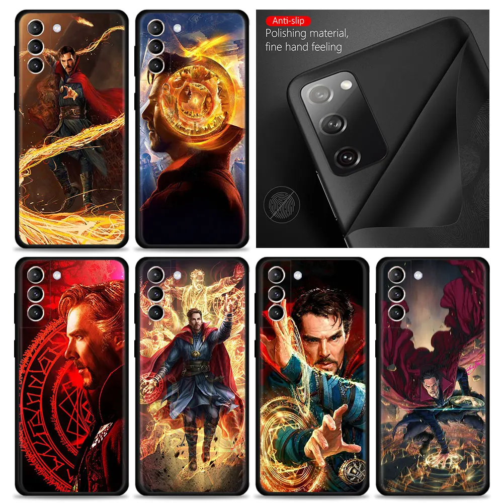

Phone Case For Samsung Galaxy S21 S20 FE S22 Ultra S10 S9 S8 Plus S10e Note 20Ultra 10Plus S20FE Capa Marvel Superheroes Strange