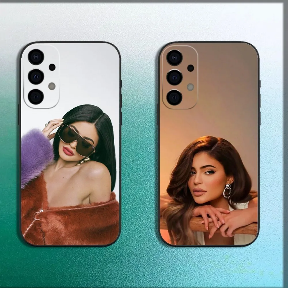 Socialite k-kylie jenner Phone Case For Samsung Galaxy A13 A21s A22 A31 A32 A52 A53 A71 A80 A91 Soft Black Cover