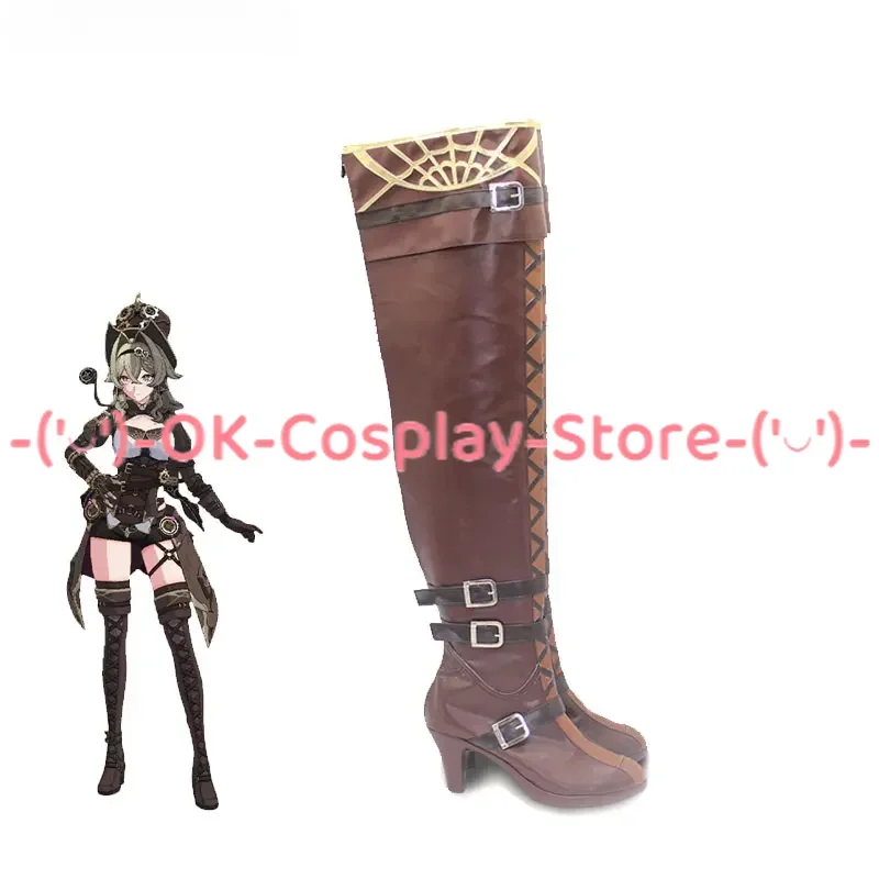 Обувь для косплея VILL V игры Honkai Impact 3 реквизит искусственная обувь Хэллоуина
