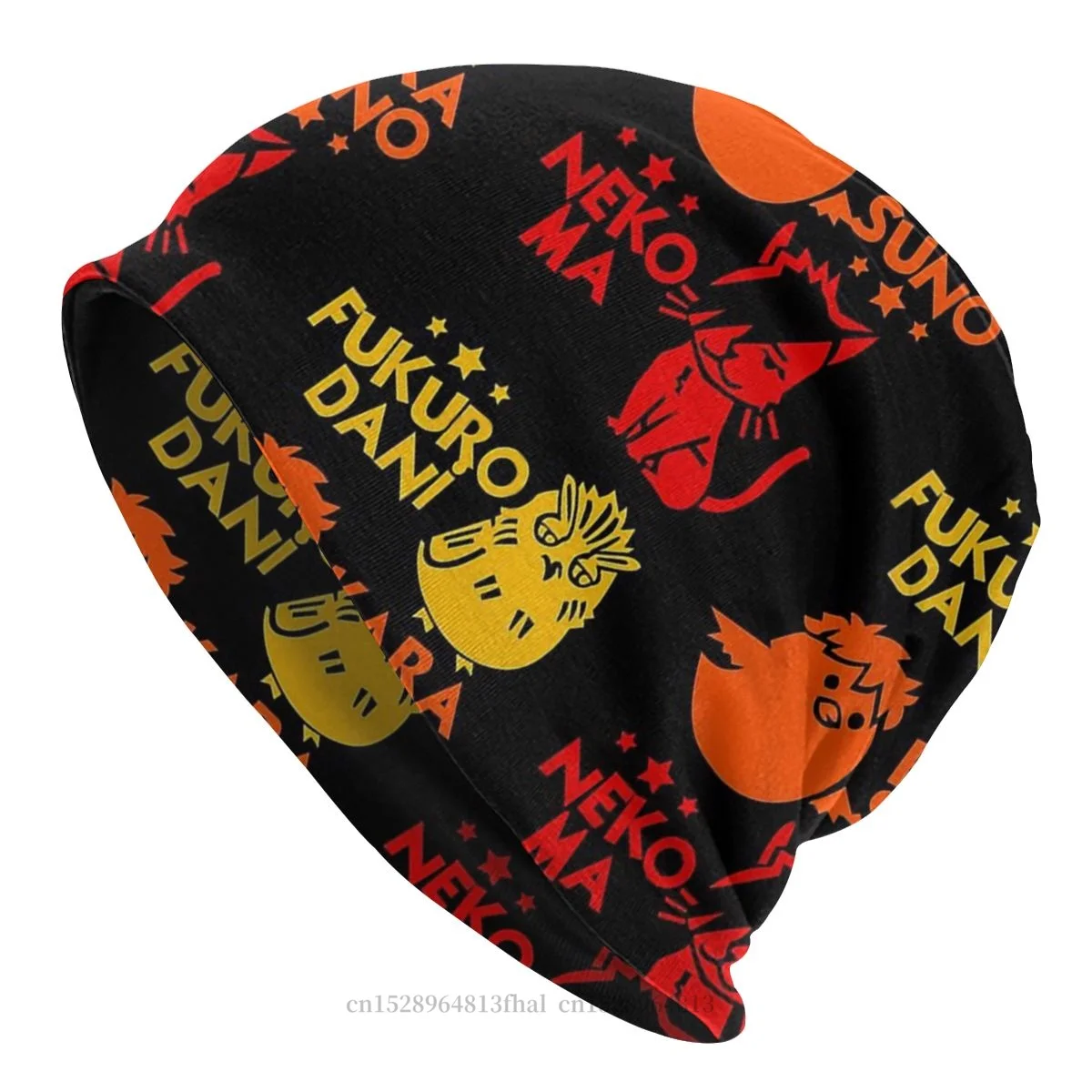 

Best Team Bonnet Homme Winter Warm Haikyuu Shoyo Hinata Tobio Kageyama Skullies Beanies Caps Creative Cotton Hats