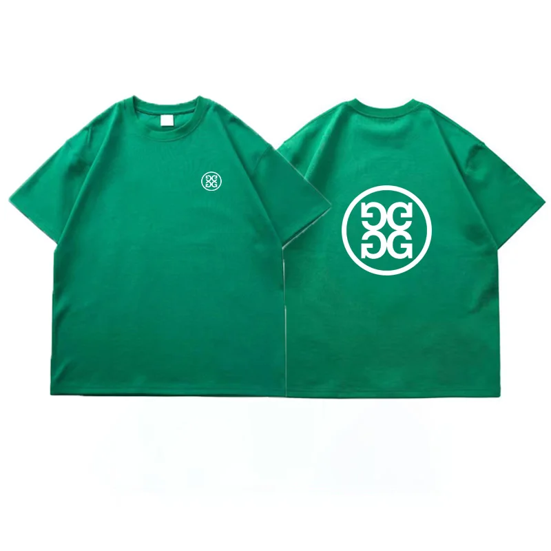 G4 Golf T-Shirt for Men Women 2023 Summer Cotton Golf Top Malbon Golf Bucket Hat Short Sleeve Fashion Couple Loose Golf Clothing