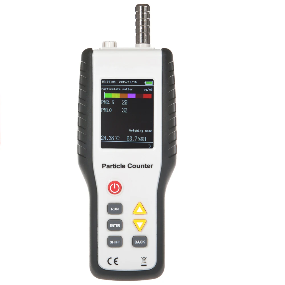 

HT-9600 particle counter air quality detector HTI HT-9600 for monitoring air quality PM 2.5 monitor