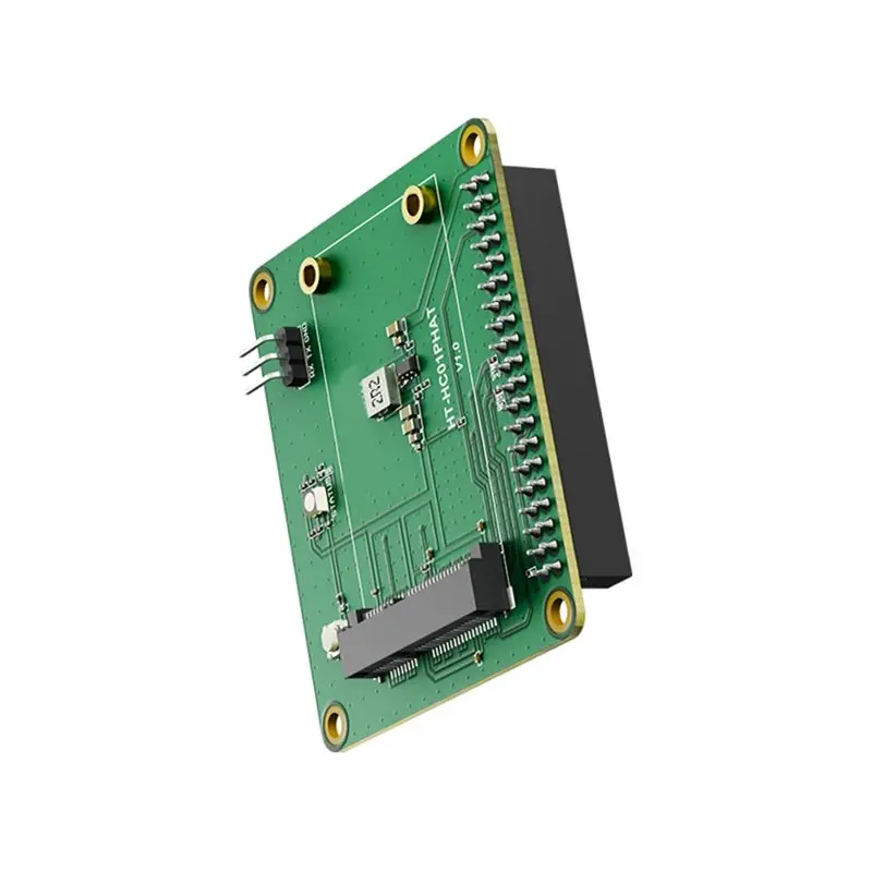 Фото B03B-HT-HC01PHAT HT-HC01P для Raspberry Pi HAT, модуль Wi-Fi HC01P с интерфейсом Mini PCIe для HC01P и HC01P V2 №4