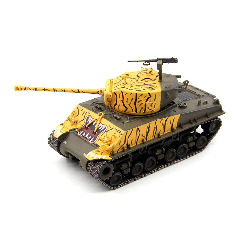 

1: 72 Scale US M4A3E8 Sherman Tank 24th Infantry Division Korean 1951 Finished Product Model Collection Toys Gifts Display Fans