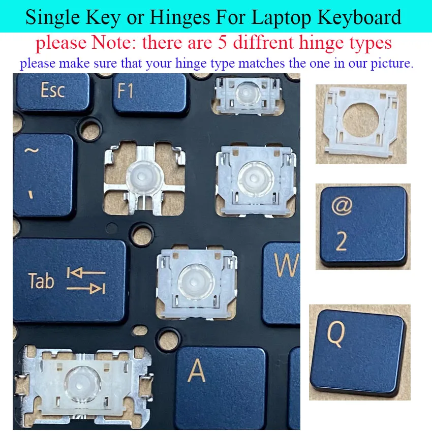 Крышка клавиш для Acer Swift 5 SF514-54-553-552 SF514-54G SF514-54T SF514-53T N17W3 N20C12 колпачок клавиатуры