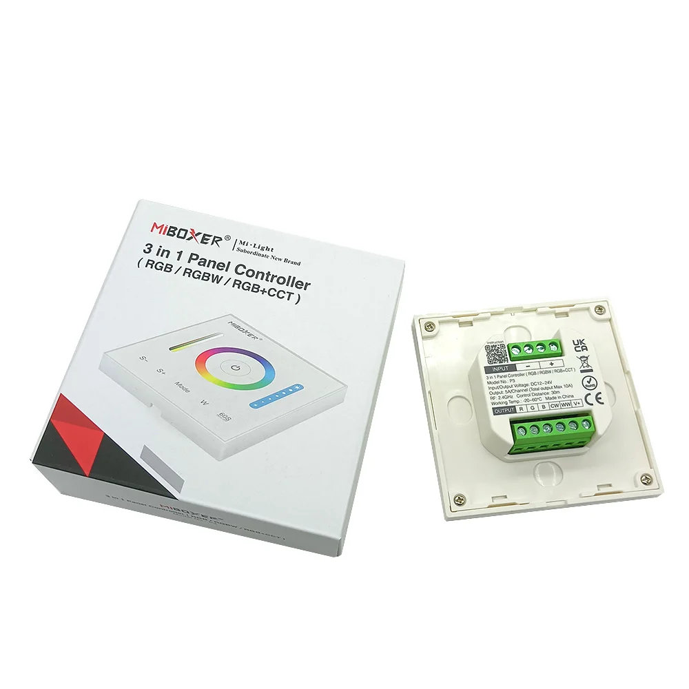 Умный контроллер Milight Miboxer YL5 ZL5-Box1 P3 RF 2 4G 5 в 1 Wi-Fi голос для одноцветного CCT RGB RGBW