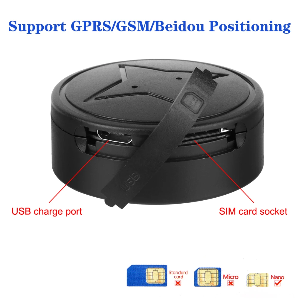 GPS-локатор Beidou для отслеживания в режиме реального времени автомобильный локатор