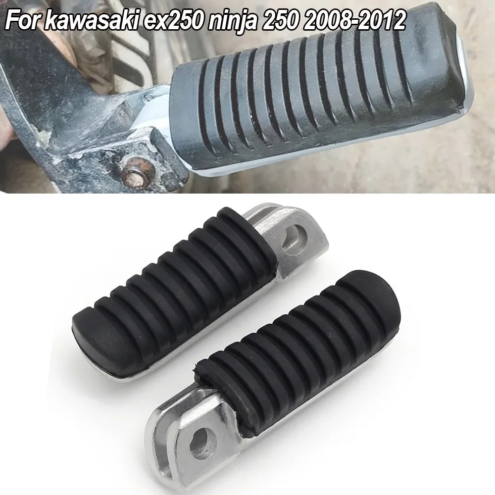 

Передние Подножки для ног, подножки, мотоциклетные педали, колодки для kawasaki EX250, ниндзя, 250 дюйма, фотосессия 650 дюйма, KLE650, KLE1000, versys 650, 1000