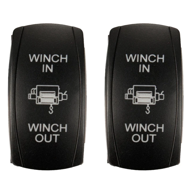 

2 шт., 7-контактная лебедка с переключателем, 12 В