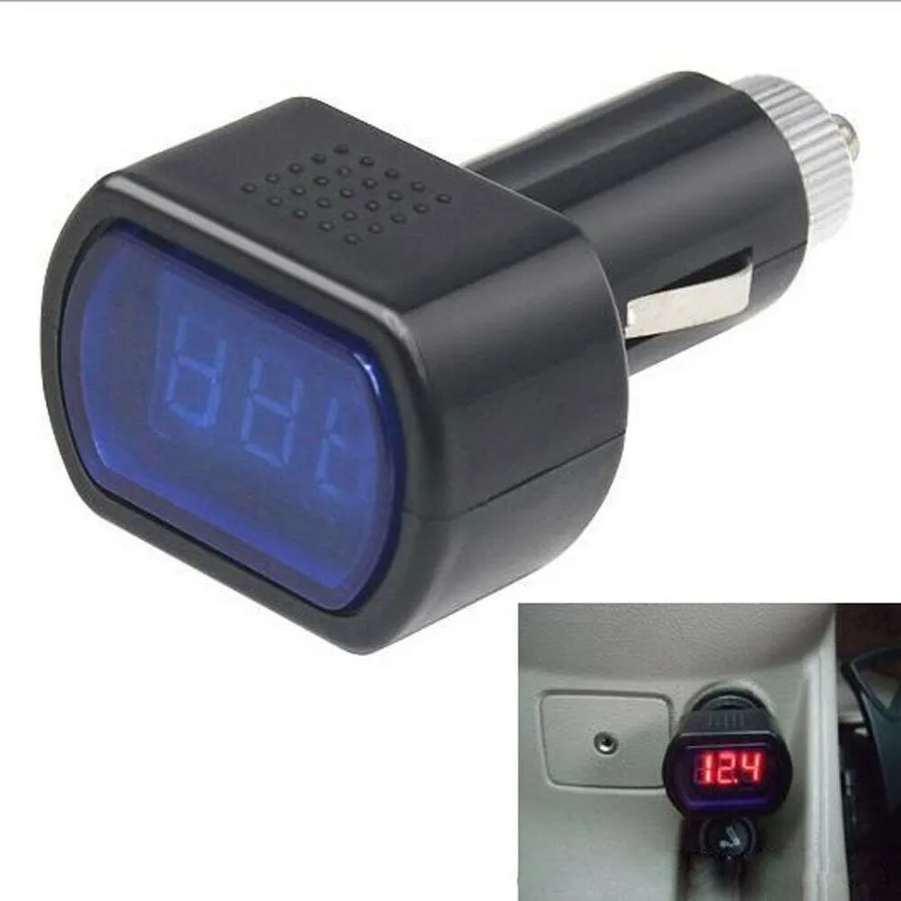 

12V-24V LED Display Cigarette Lighter Electric Voltage Meter Tester For Auto Car Battery Voltmeter Indicator Car Lighter