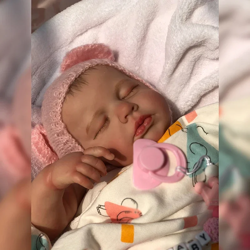 Кукла для новорожденных ручной работы Реалистичная Спящая кукла-реборн Loulou