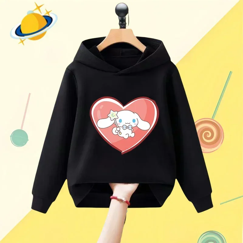 Детская толстовка унисекс в аниме-стиле Sanrio с милым рисунком Cori